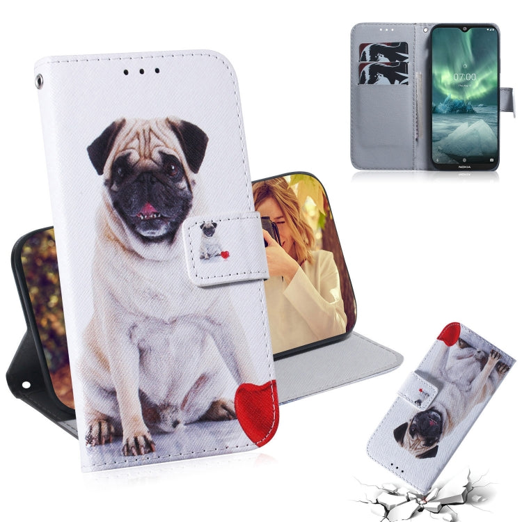 Coloured Drawing Pattern Horizontal Flip PU Leather Case with Holder & Card Slots & Wallet, For Huawei Nova 5i Pro/Mate 30 Lite, For Nokia 7.2