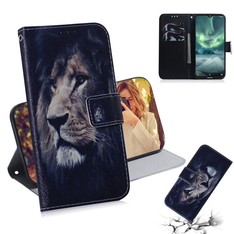 Coloured Drawing Pattern Horizontal Flip PU Leather Case with Holder & Card Slots & Wallet, For Huawei Nova 5i Pro/Mate 30 Lite, For Nokia 7.2
