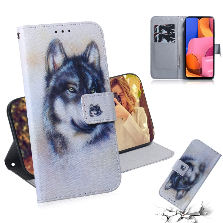 Coloured Drawing Pattern Horizontal Flip PU Leather Case with Holder & Card Slots & Wallet, For Galaxy A20S, For Galaxy A90 5G