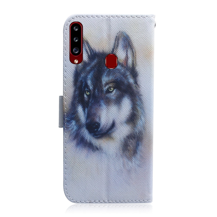 Coloured Drawing Pattern Horizontal Flip PU Leather Case with Holder & Card Slots & Wallet, For Galaxy A20S, For Galaxy A90 5G