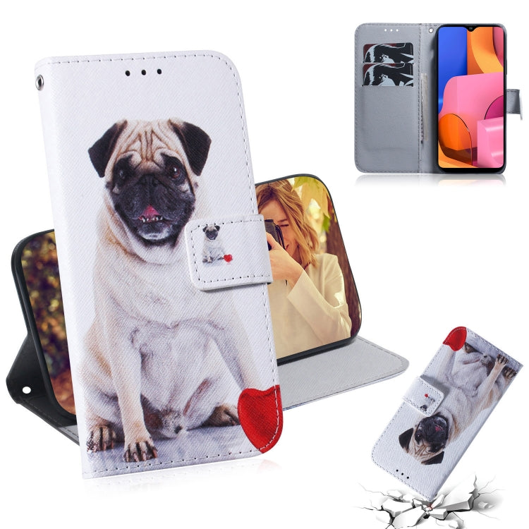 Coloured Drawing Pattern Horizontal Flip PU Leather Case with Holder & Card Slots & Wallet, For Galaxy A20S, For Galaxy A90 5G