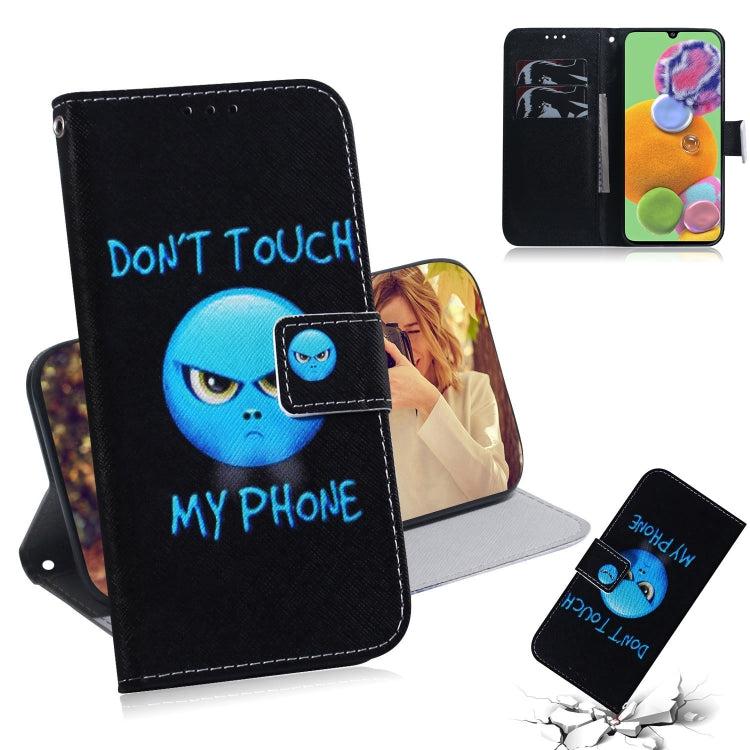 Coloured Drawing Pattern Horizontal Flip PU Leather Case with Holder & Card Slots & Wallet, For Galaxy A20S, For Galaxy A90 5G
