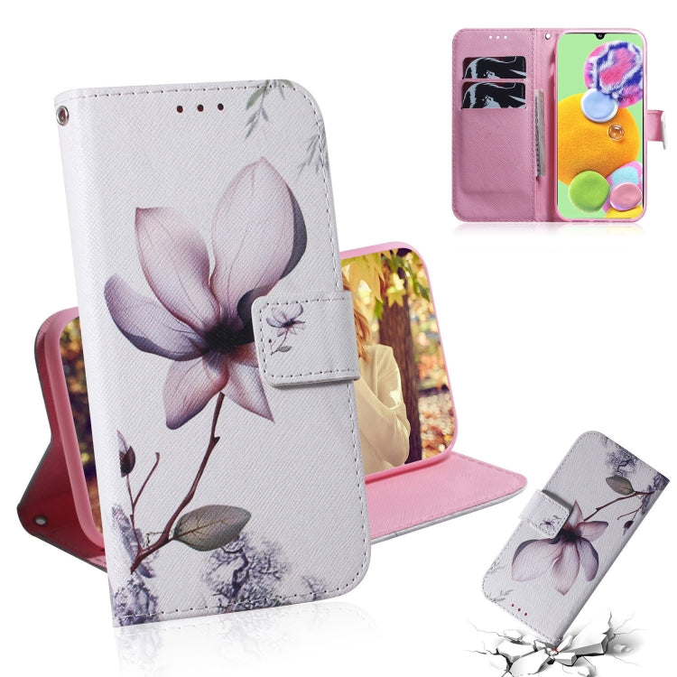 Coloured Drawing Pattern Horizontal Flip PU Leather Case with Holder & Card Slots & Wallet, For Galaxy A20S, For Galaxy A90 5G