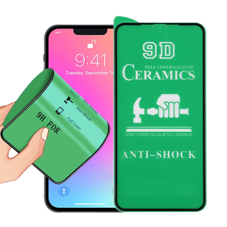 9D Full Screen Full Glue Ceramic Film For iPhone 16e / 14 / 13 / 13 Pro, For iPhone 13 mini (1 PC), For iPhone 16e / 13 / 13 Pro (1 PC), For iPhone 13 Pro Max (1 PC)