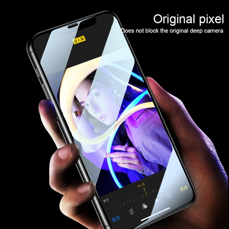 For iPhone 16e / 13 / 13 Pro High Aluminum Large Arc Full Screen Tempered Glass Film