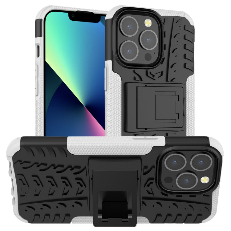 Tire Texture Shockproof TPU+PC Protective Case with Holder, Series 1