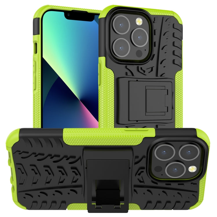 Tire Texture Shockproof TPU+PC Protective Case with Holder, Series 1