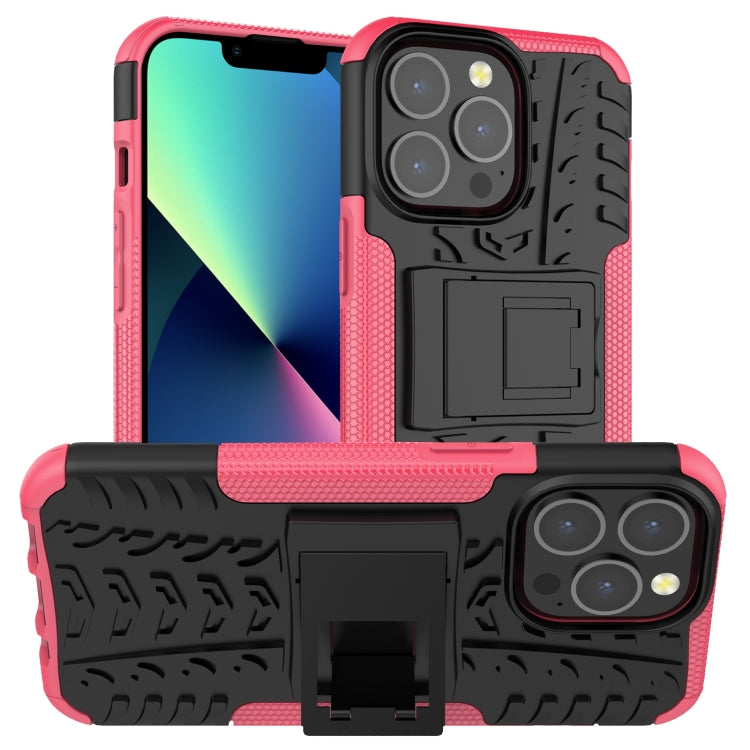 Tire Texture Shockproof TPU+PC Protective Case with Holder, Series 1