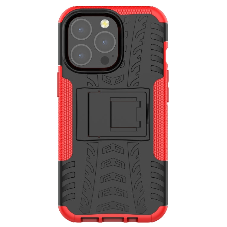 Tire Texture Shockproof TPU+PC Protective Case with Holder, Series 1