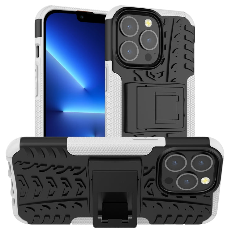 Tire Texture Shockproof TPU+PC Protective Case with Holder, Series 1