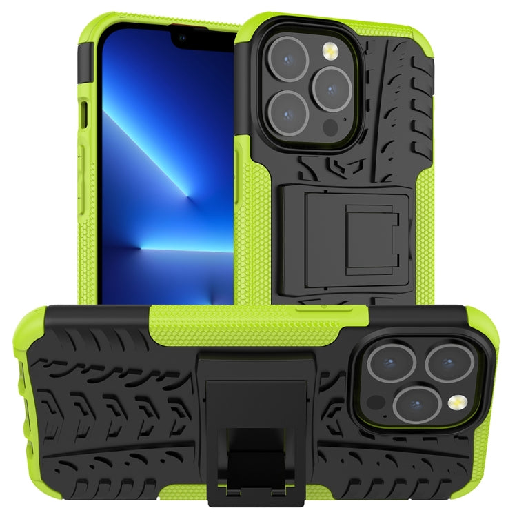 Tire Texture Shockproof TPU+PC Protective Case with Holder, Series 1