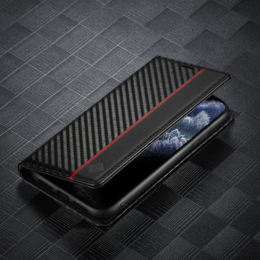 Built-in stand functionality with horizontal flip leather cover for iPhone 12 mini