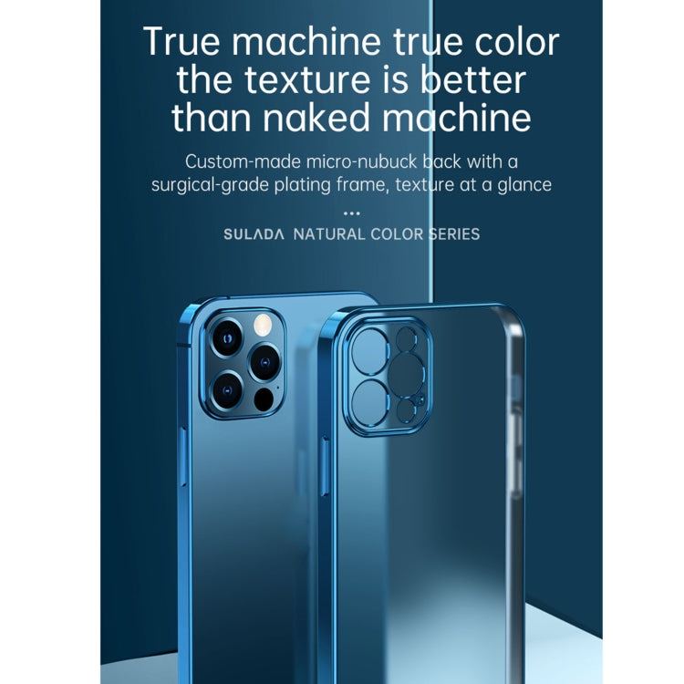 SULADA Electroplating Shockproof Ultra-thin TPU Protective Case