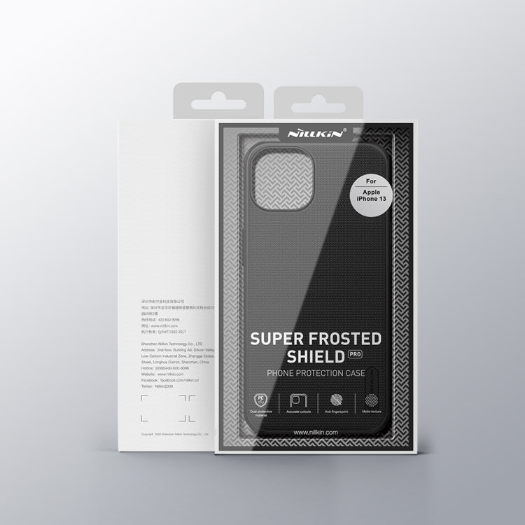 NILLKIN Super Frosted Shield Pro PC + TPU Protective Case, For iPhone 13