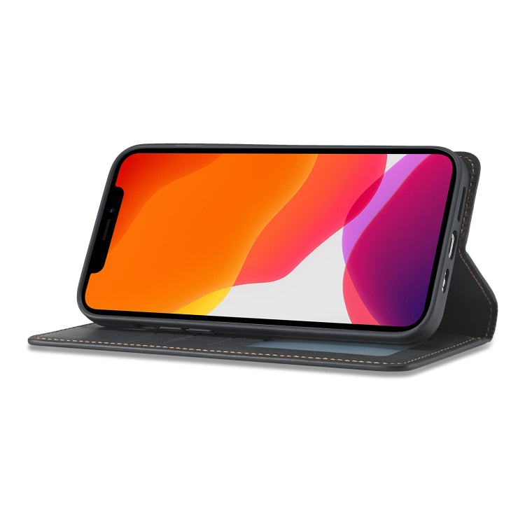 Forwenw Dream Series Magnetic Oil Edge Horizontal Flip Leather Case with Holder & Card Slot & Photo Frame & Wallet