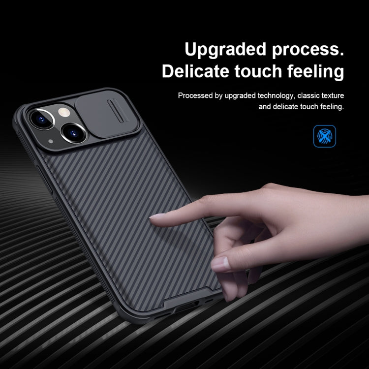 NILLKIN Black Mirror Pro Series Camshield Full Coverage Dust-proof Scratch Resistant Phone Case, For iPhone 13, For iPhone 13 Pro