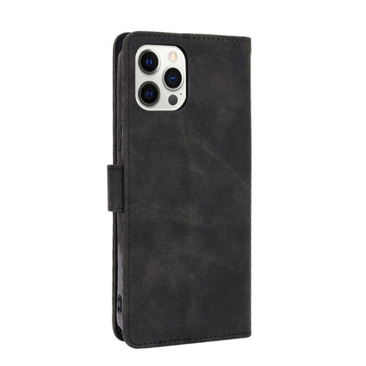 iPhone 13 mini protective case with magnetic closure, calf texture leather exterior