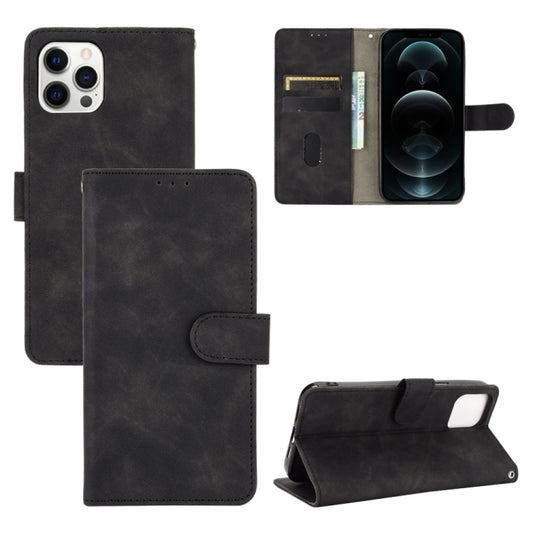 Premium calf texture PU leather iPhone 13 mini case with magnetic buckle closure and card slots