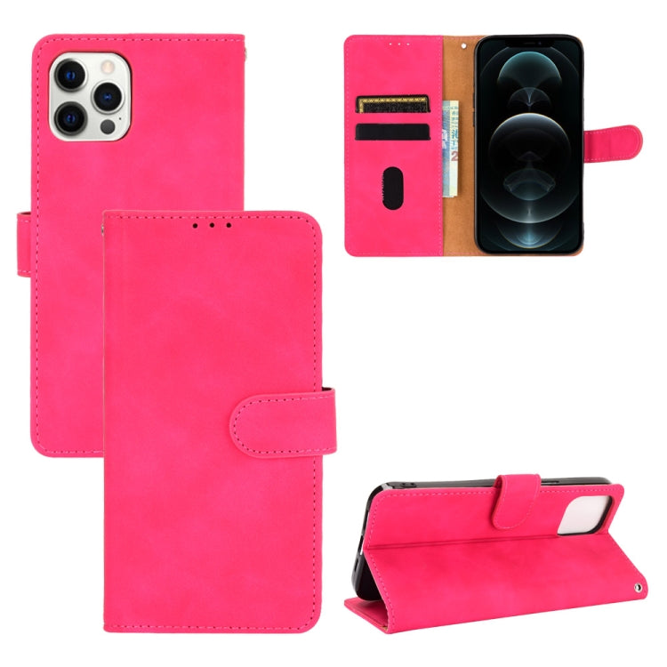 Solid Color Skin Feel Magnetic Buckle Horizontal Flip Calf Texture PU Leather Case with Holder & Card Slots & Wallet