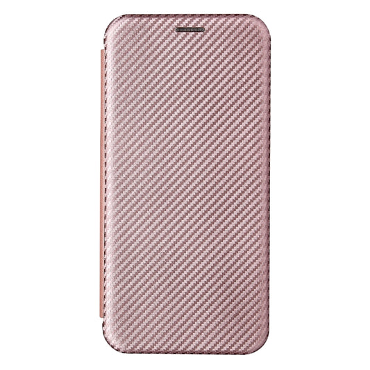 iPhone 13 mini protective case showing carbon fiber design and metal magnetic closure