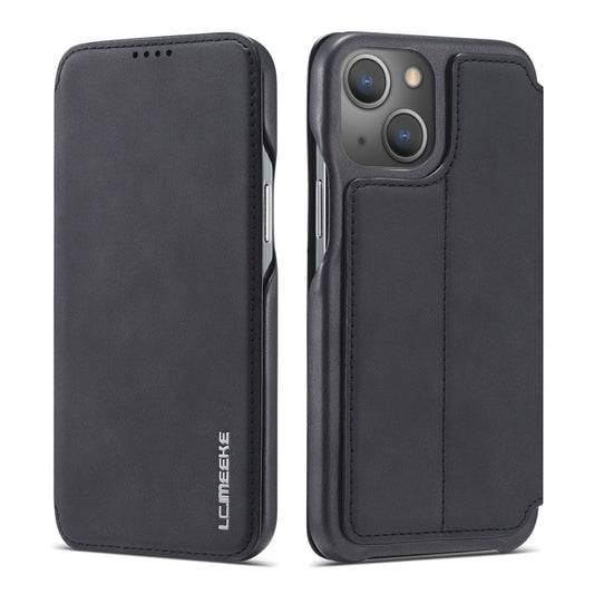 LC.IMEEKE Hon Ancient Series leather flip case for iPhone 13 mini with card slot holder