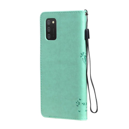 Side angle showing card slots and wallet compartments Galaxy A03s case