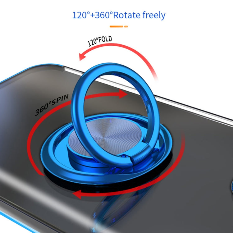 Electroplating Silicone Shockproof Case with Ring Holder, For iPhone 13 Pro, For iPhone 13 Pro Max
