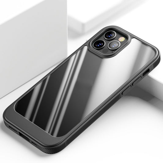 Transparent TPU PC case iPhone 13 Pro Max sleek profile maintained