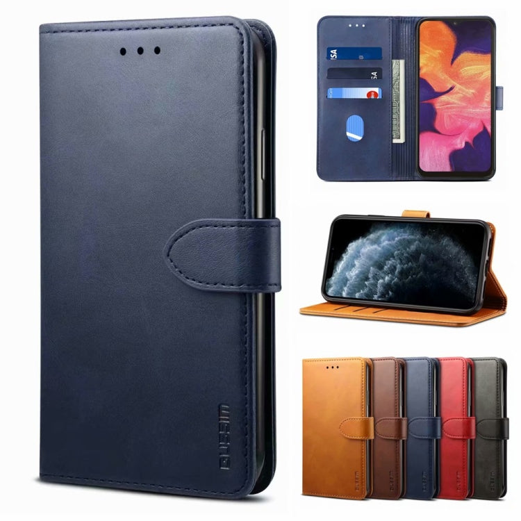 GUSSIM Business Style Horizontal Flip Leather Case with Holder & Card Slots & Wallet, For iPhone 13, For iPhone 13 Pro, For iPhone 13 Pro Max
