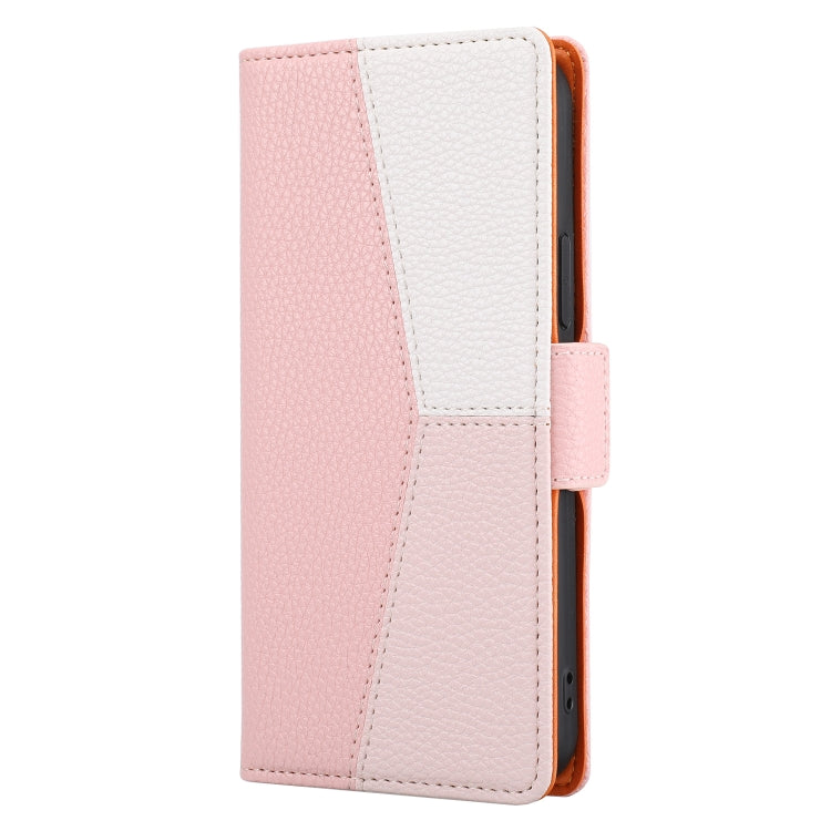 Litchi Texture Color Matching Horizontal Flip Leather Case with Card Slots & Holder & Wallet & Photo Frame