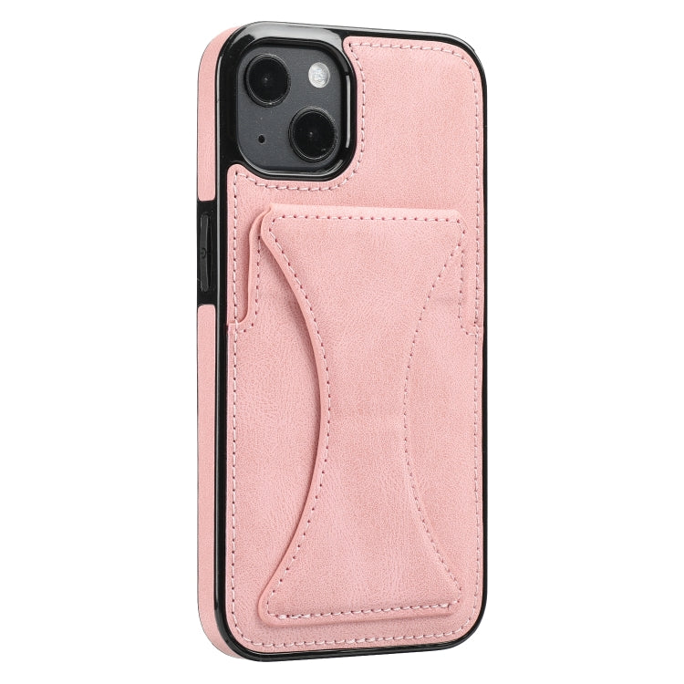 Ultra-thin Shockproof Protective Case with Holder & Metal Magnetic Function, For iPhone 13 mini, For iPhone 13, For iPhone 13 Pro, For iPhone 13 Pro Max