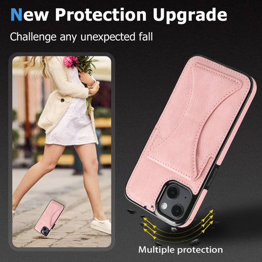 Durable shockproof iPhone 13 case showcasing metal magnetic feature