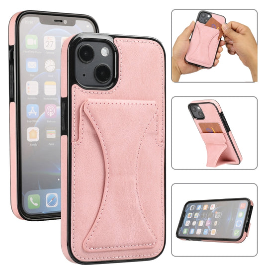 Ultra-thin shockproof iPhone 13 case with metal magnetic holder function