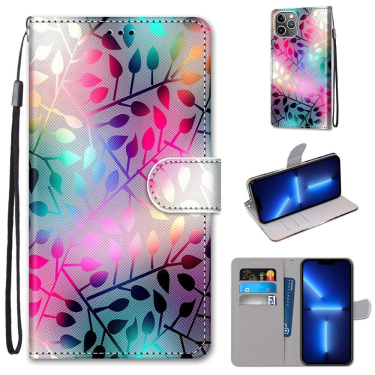 Coloured Drawing Cross Texture Horizontal Flip PU Leather Case with Holder & Card Slots & Wallet & Lanyard, Series 1