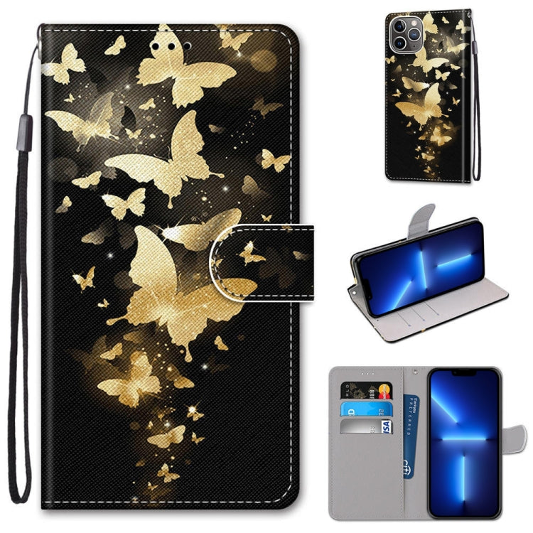 Coloured Drawing Cross Texture Horizontal Flip PU Leather Case with Holder & Card Slots & Wallet & Lanyard, Series 1