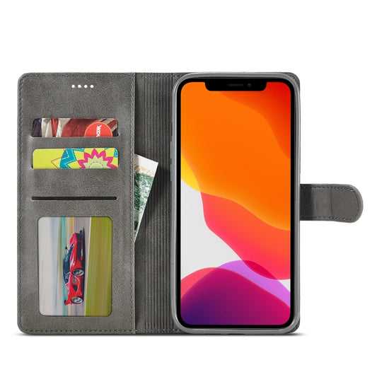 Card slot storage inside leather flip case for iPhone 13 Pro Max