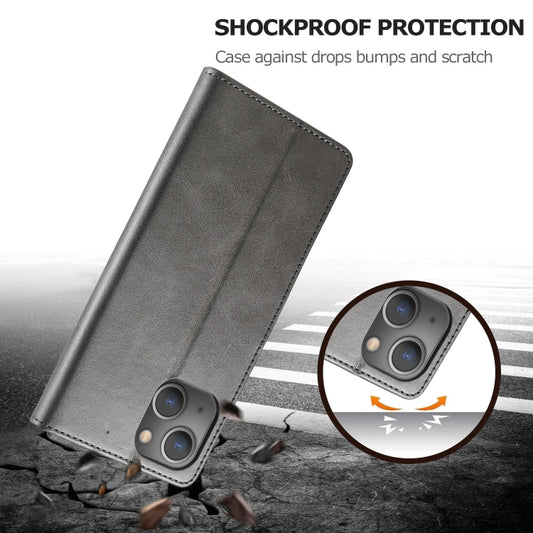 iPhone 13 wallet case with built-in stand for viewing and video calls