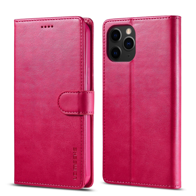 LC.IMEEKE Calf Texture Leather Flip Case with Holder Card Slots for iPhone 13 mini Pro Max