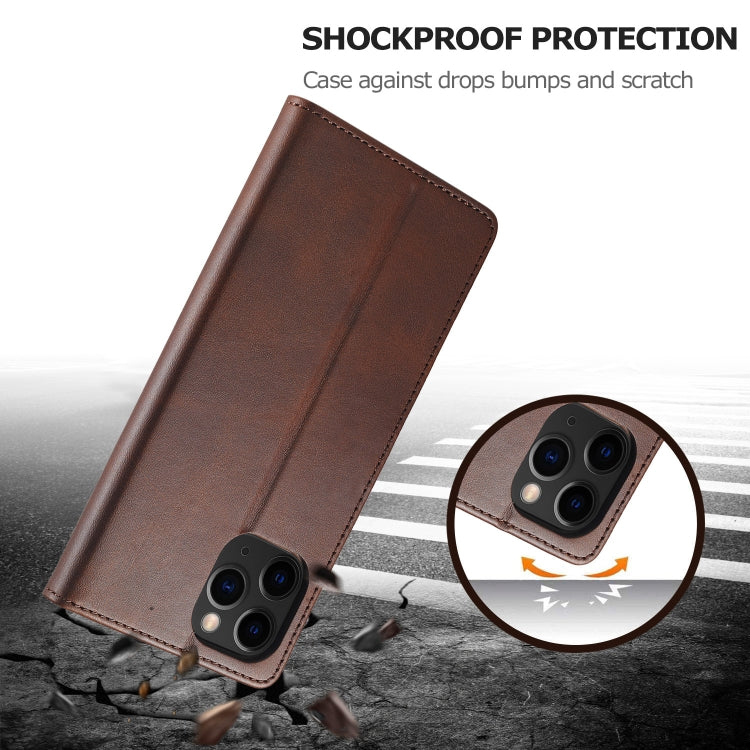 LC.IMEEKE Calf Texture Horizontal Flip Leather Case with Holder & Card Slots & Wallet