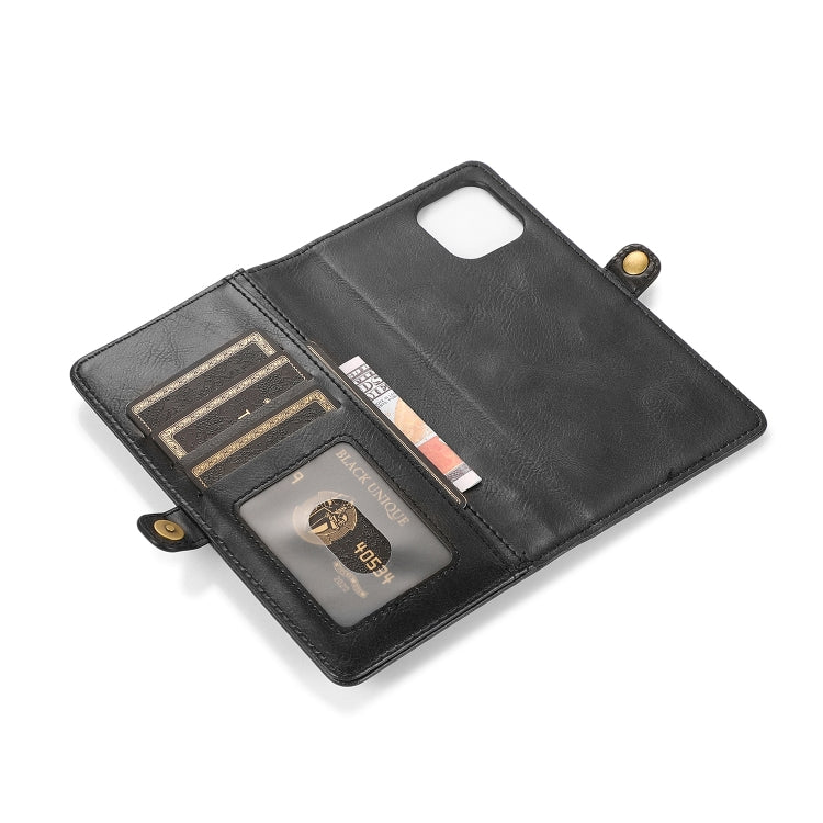 Strong Magnetic Detachable Horizontal Flip Leather Case with Card Slots & Wallet