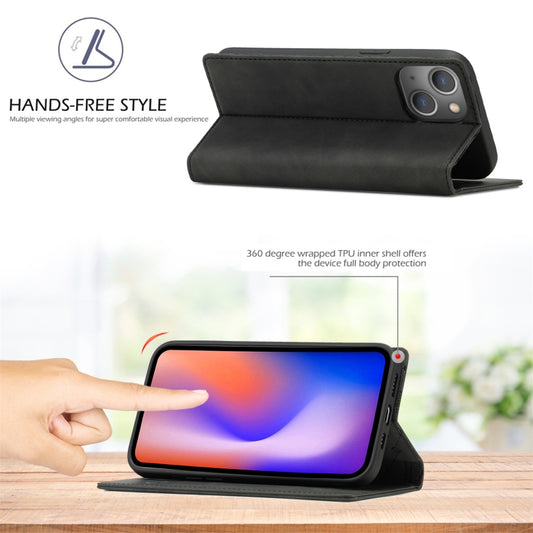 Front and back protection of durable magnetic PU leather iPhone 13 mini case