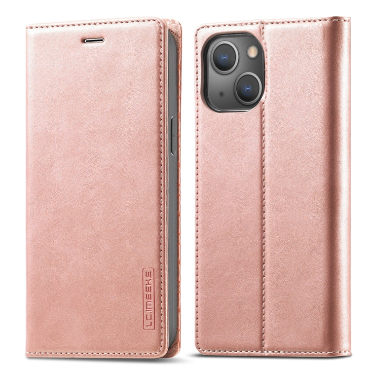 LC.IMEEKE PU Leather Flip Case with Card Slots for iPhone 13 mini, 13, 13 Pro, 13 Pro Max