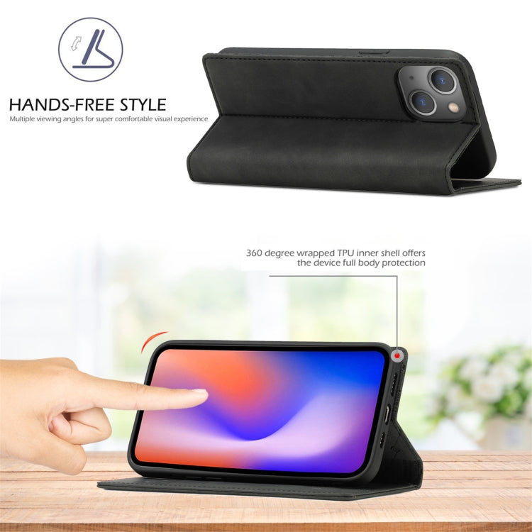 LC.IMEEKE Strong Magnetic PU + Matte TPU Horizontal Flip Leather Case with Holder & Card Slots & Wallet