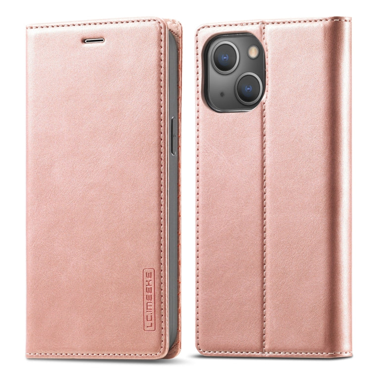 LC.IMEEKE PU Leather Flip Case with Card Slots for iPhone 13 mini, 13, 13 Pro, 13 Pro Max