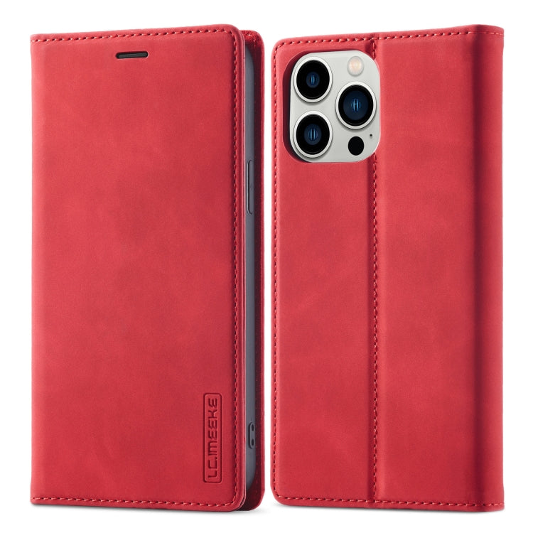 LC.IMEEKE PU Leather Flip Case with Card Slots for iPhone 13 mini, 13, 13 Pro, 13 Pro Max