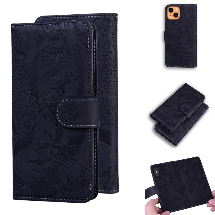 Tiger Embossing Pattern Horizontal Flip Leather Case with Holder & Card Slots & Wallet, For iPhone 13 mini, For iPhone 13, For iPhone 13 Pro, For iPhone 13 Pro Max