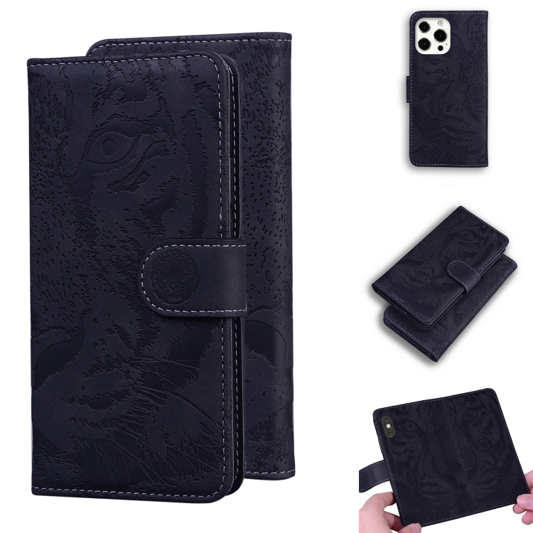 Tiger Embossing Pattern Horizontal Flip Leather Case with Holder & Card Slots & Wallet, For iPhone 13 mini, For iPhone 13, For iPhone 13 Pro, For iPhone 13 Pro Max