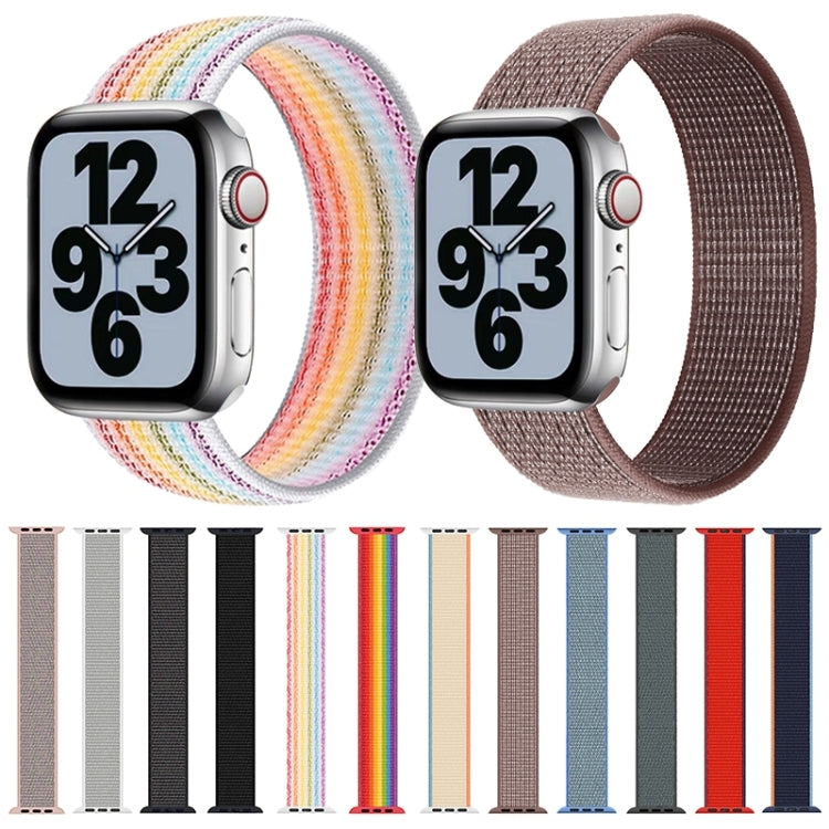 Single Lap Nylon Replacement Watchband, Size: M 155mm For Apple Watch Series 6 & SE & 5 & 4 44mm / 3 & 2 & 1 42mm, M 155mm 44mm / 42mm