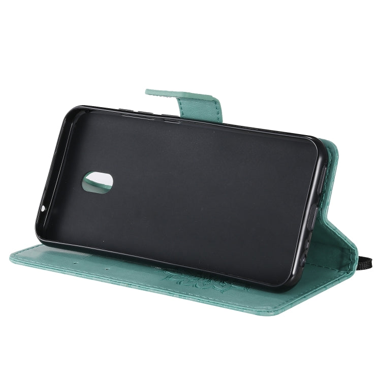 Pressed Printing Sunflower Pattern Horizontal Flip PU Leather Case with Holder & Card Slots & Wallet & Lanyard, For Xiaomi Redmi 8A, For Xiaomi Mi 9 Pro