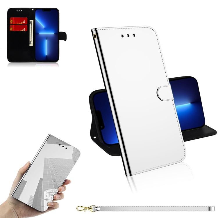 Imitated Mirror Surface Horizontal Flip Leather Case with Holder & Card Slots & Wallet & Lanyard, For iPhone 13 mini, For iPhone 13, For iPhone 13 Pro, For iPhone 13 Pro Max
